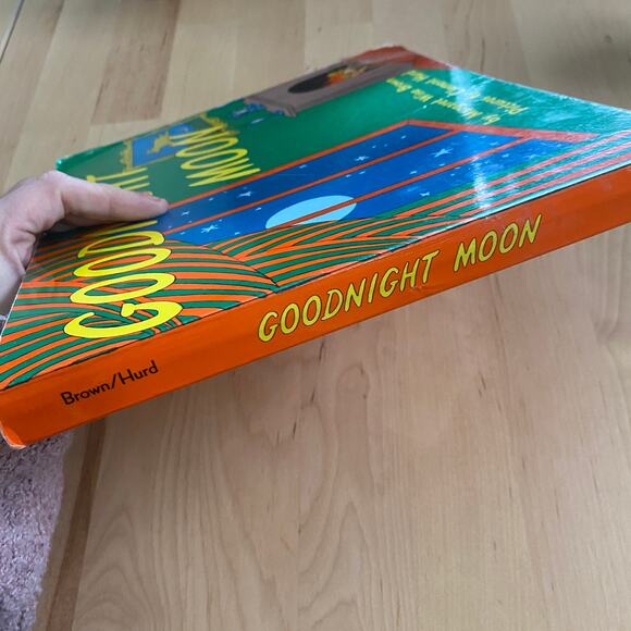 Vintage 2001 Lap Edition Oversized Board Book Goodnight Moon - Picture 7 of 8